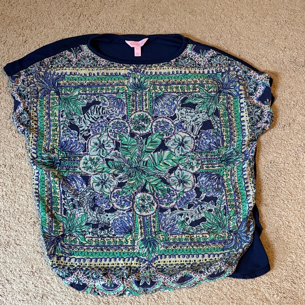 Lilly Pulitzer XS women’s Navy Top